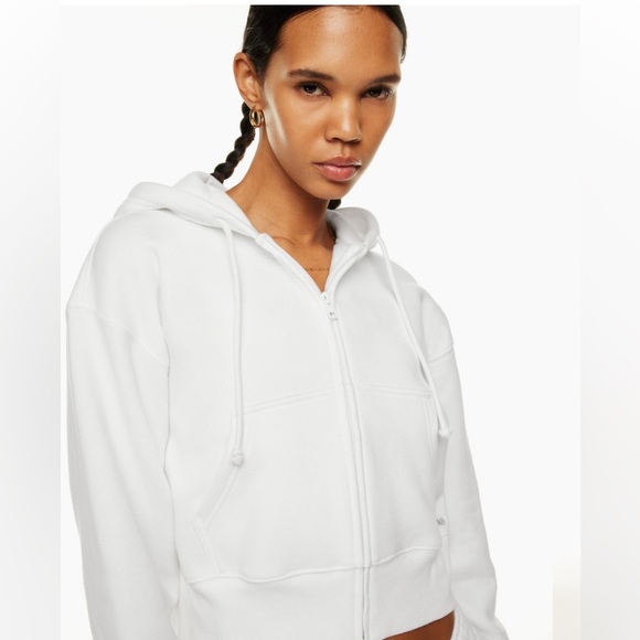 BNWT : Aritzia Boyfriend Cropped Boyfriend Hoodie - Picture 3 of 5
